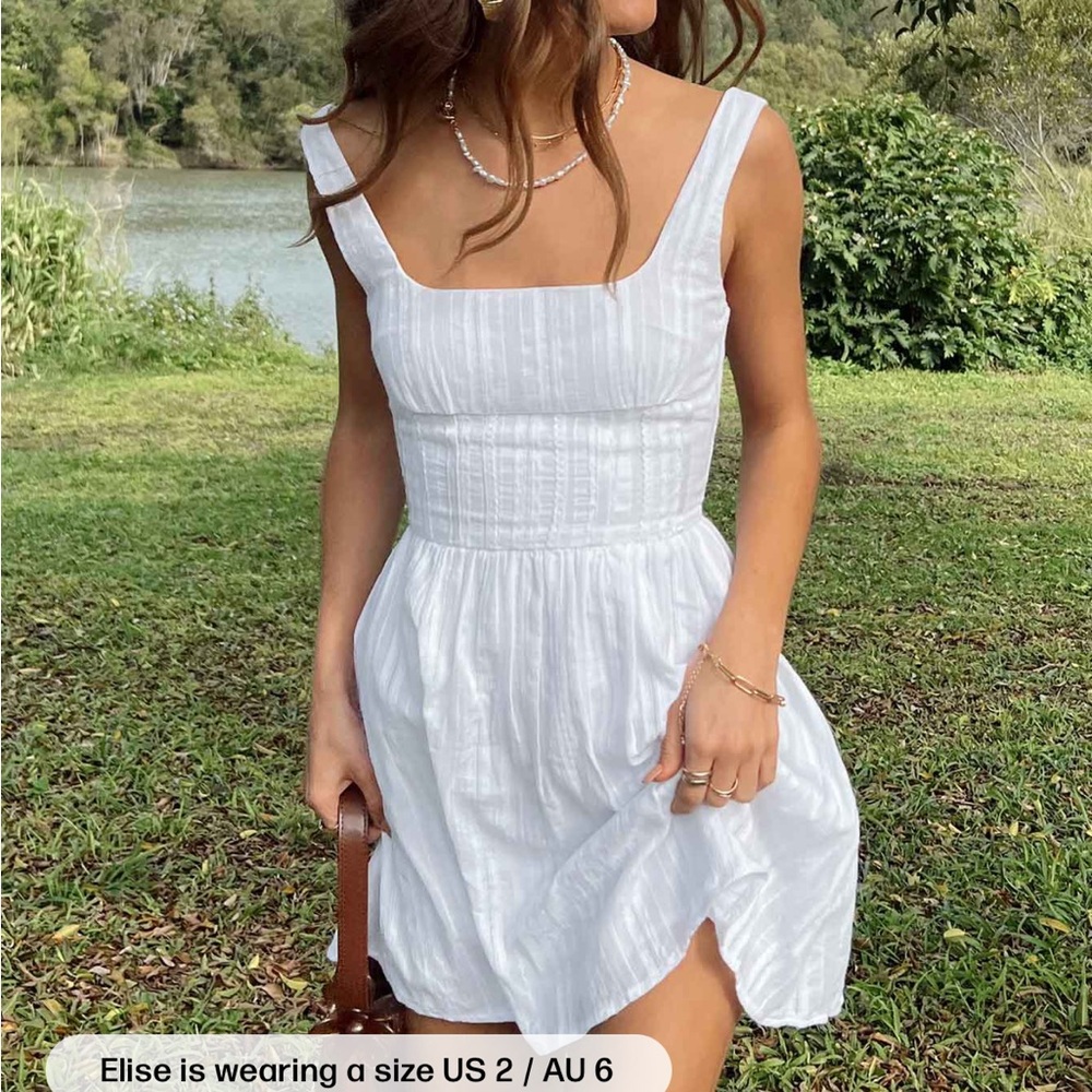 Princess Polly White Mini Dress